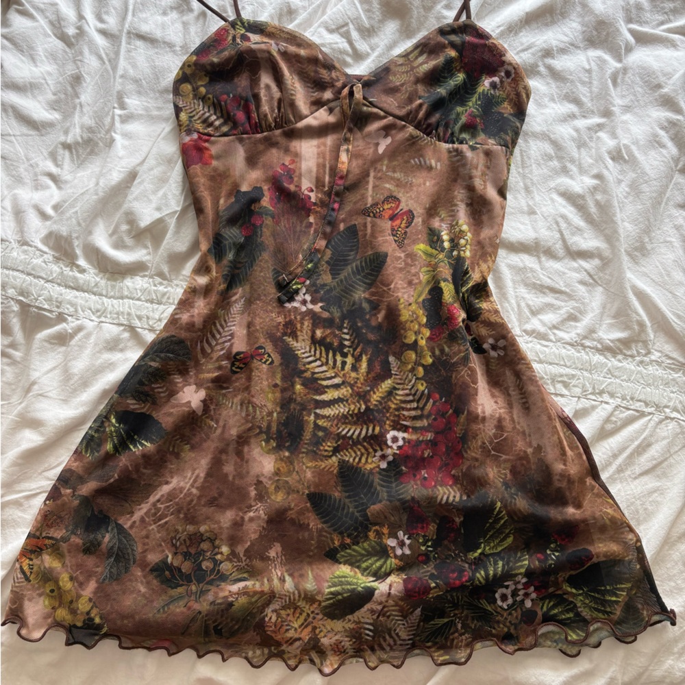 Urban Outfitters Floral Garden Dress
